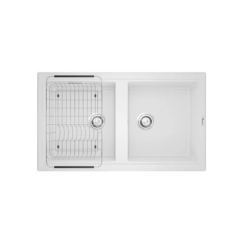 CHẬU RỬA BÁT KONOX PHOENIX 860 WHITE SILVER