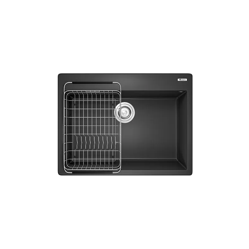 CHẬU RỬA BÁT KONOX RUVITA 680 BLACK