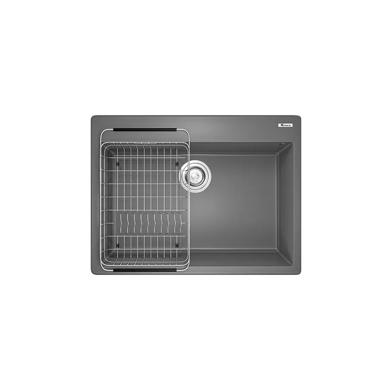 CHẬU RỬA BÁT KONOX RUVITA 680 GREY