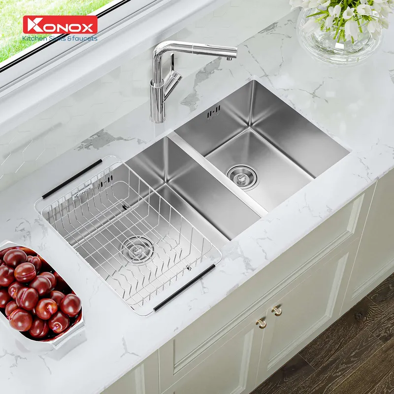 CHẬU RỬA BÁT KONOX CUBE 8144DU