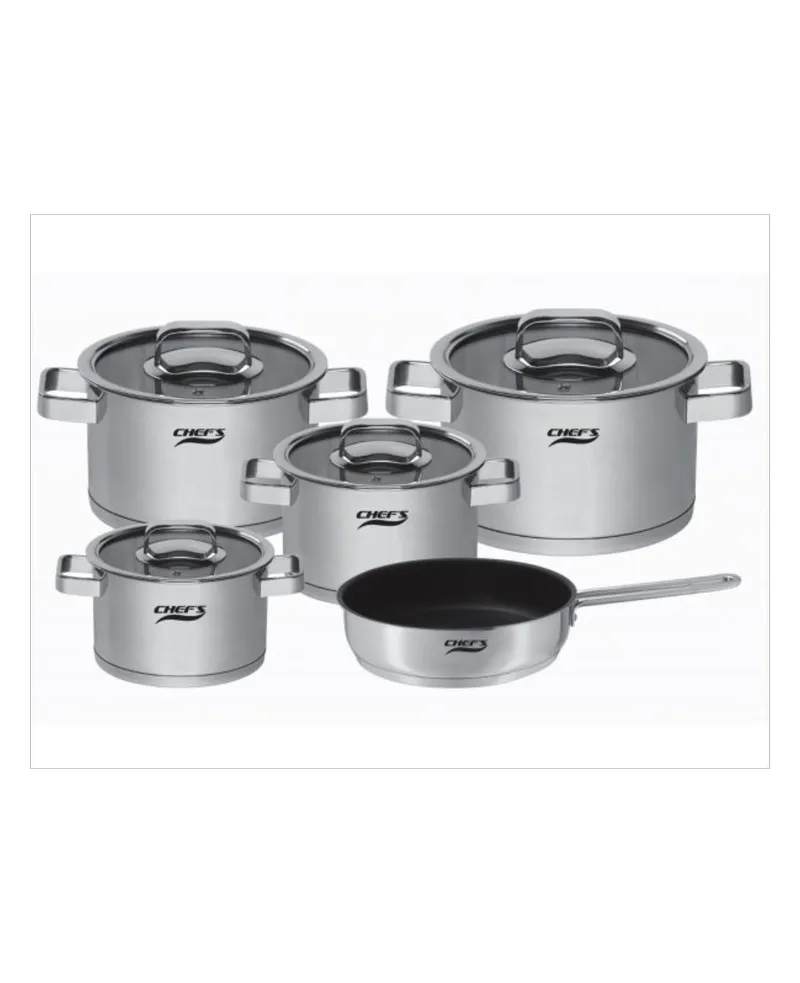 Bộ 4 nồi nắp kính + chảo EH-CW6304