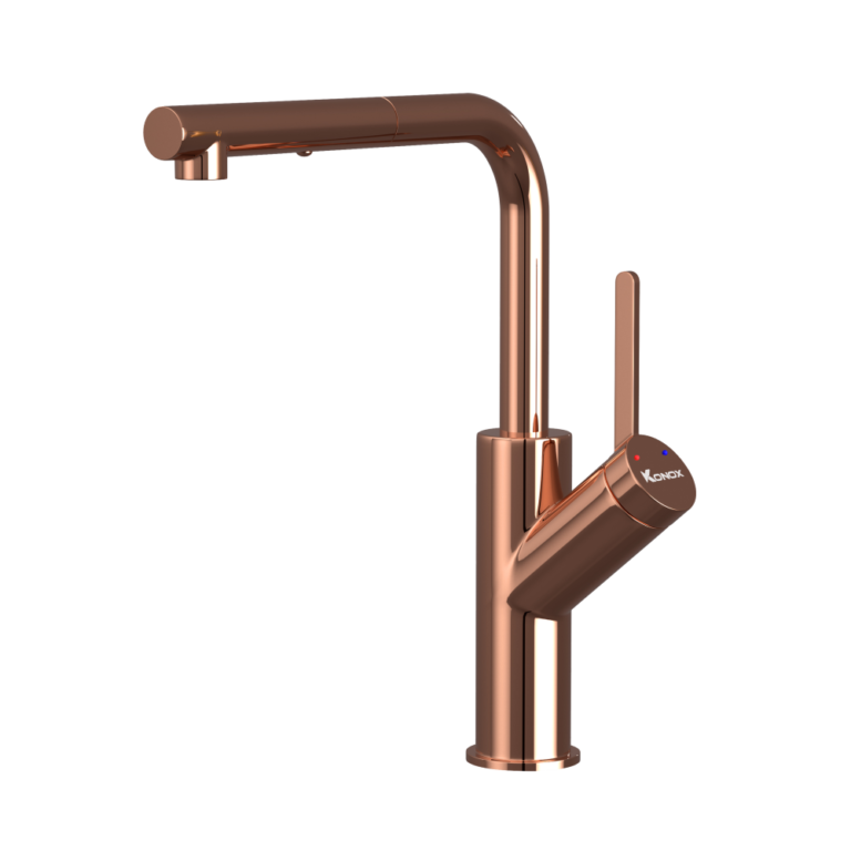 Vòi rửa bát Konox ARTAN ROSE GOLD